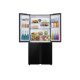 Haier HRF-578TBG 522L French T-Door No Frost Refrigerator