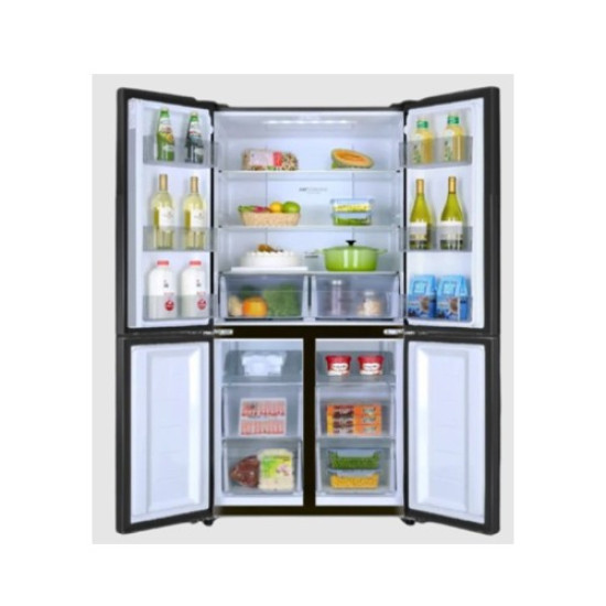 Haier HRF-578TPB 522L French T-Door No Frost Refrigerator