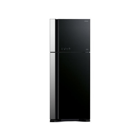 Hitachi Big 2 Glass Series Refrigerator| R-VG560P7PB(GBK) KD | 489 L