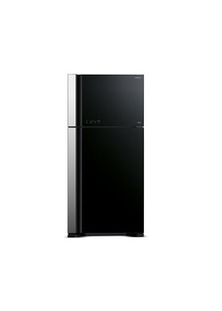 Hitachi Big 2 Glass Series Refrigerator | R-VG690P7PB(KD) GBK| 601L