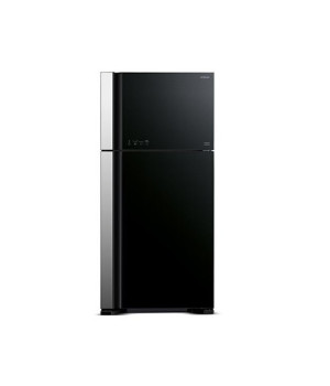 Hitachi Big 2 Glass Series Refrigerator | R-VG690P7PB(KD) GBK| 601L