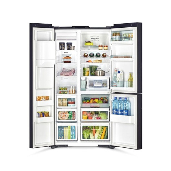 Hitachi Side By Side Refrigerator | R- M820VAG9PBX-(GBZ) | 633L