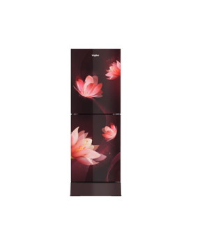 Whirlpool Fresh Magic Pro 236L Florina Red Refrigerator